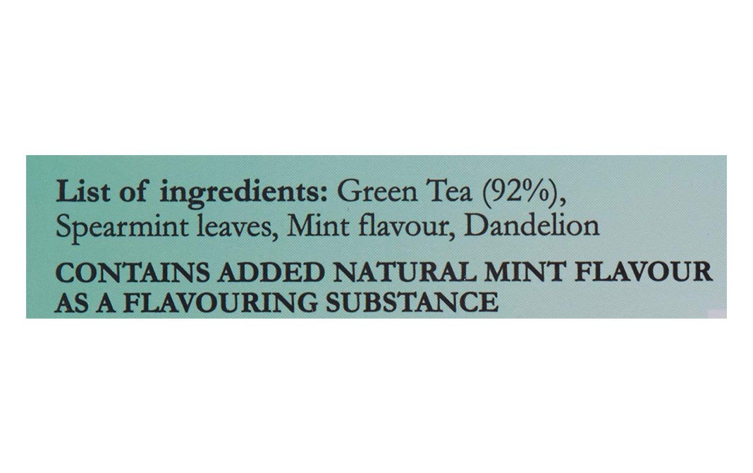 Eco Valley Natural Green Tea Dandelion & Mint   Box  30 pcs
